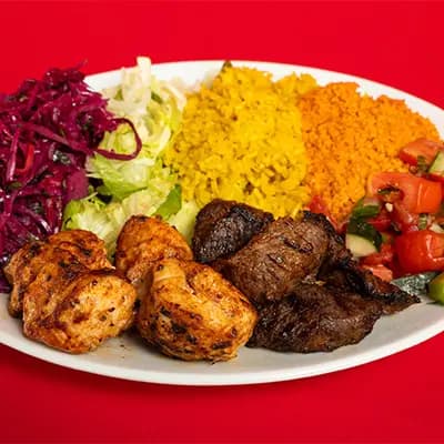 Mix Shish Kebab Platter