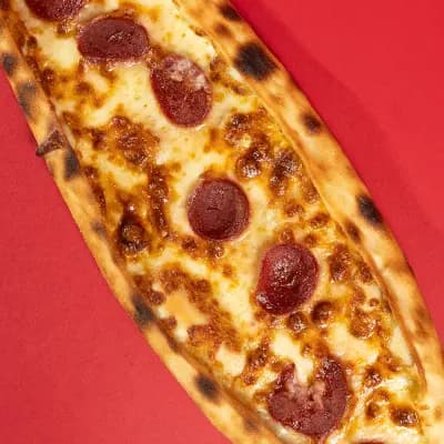 Turkish Sucuk & Cheese Pide